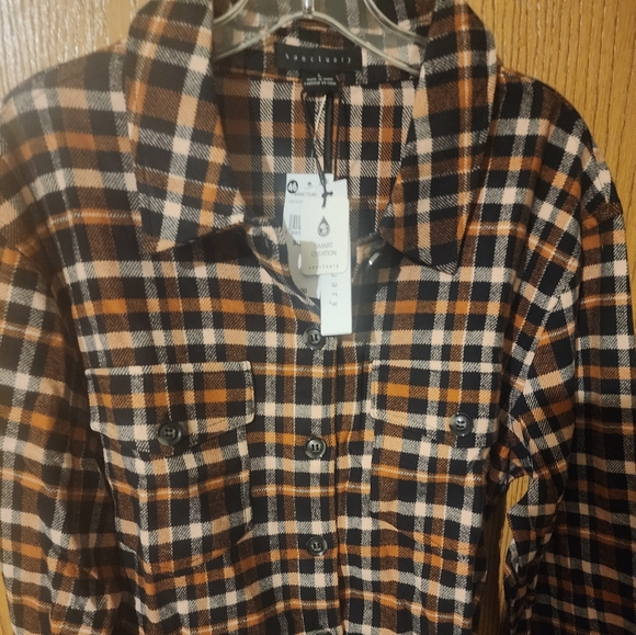 Nwt. Sanctuary Flannel Shirt - Picture 3 of 3